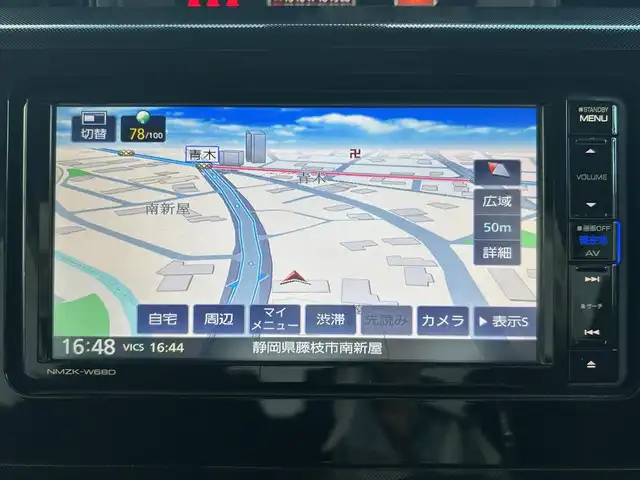 ダイハツ トール Gターボ SAⅡ 静岡県 2018(平30)年 2.6万km レーザーブルークリスタルシャイン ワンオーナー　/純正ナビ　/・フルセグＴＶ　/・Ｂｌｕｅｔｏｏｔｈ接続　/・ＤＶＤ再生　/・ＵＳＢ入力端子　/スマートアシストII/クルーズコントロール/両側パワースライドドア/全方位カメラ　/プッシュスタート　/スマートキー　/ドライブレコーダー/ＥＴＣ　/ＬＥＤオートライト/リアコーナーセンサー/保証書/取り扱い説明書