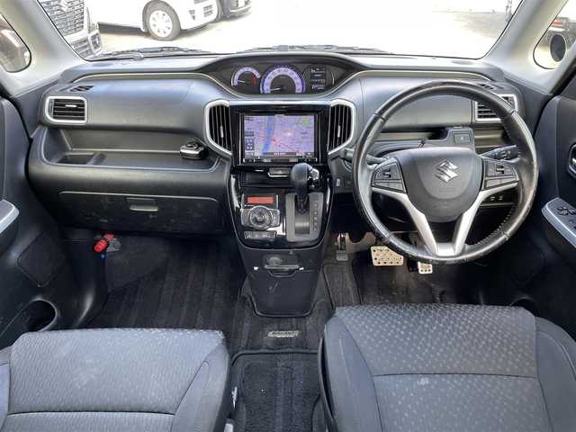 スズキ ソリオ バンディット HV MV Dカメラ ブレーキS 兵庫県 2016(平28)年 9.9万km ピュアホワイトP Ｄ席シートヒーター/純正メモリナビ＆フルセグＴＶ/　（ＤＶＤ＆ＣＤ＆ＢＴ）/バックカメラ/ビルトインＥＴＣ/アイドリングストップ/クルーズコントロール/衝突軽減システム/レーンキープアシスト/２列目サンシェード/盗難防止装置/左側パワースライドドア/純正エアロ/純正１５inアルミホイール/オートライト/ＬＥＤライト/フォグランプ/スマートキー/プッシュスタート/Ｗ＆サイドエアバッグ/横滑り防止装置/ＡＢＳ/ドアバイザー/フロアマット/新車保証書/取扱説明書/スマートスペアキー有