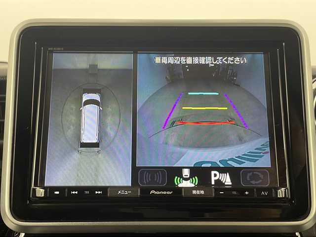 スズキ スペーシア カスタム HYBRID XS ターボ 埼玉県 2020(令2)年 4.9万km ピュアホワイトパール/ブラック2トーン 純正メモリナビ/　AM/FM/CD/DVD/BT/フルセグTV　/全方位カメラ　/シートヒーター　/ＥＴＣ　/衝突軽減システム　/クルーズコントロール　/両側パワースライドドア　/コーナーセンサー　/レーンキープアシスト　/パドルシフト　/純正１５インチアルミホイール/オートライト/純正フロアマット/ドアバイザー
