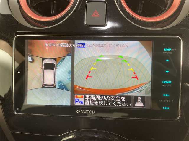 日産 ノート e－パワー メダリスト 道央・札幌 2017(平29)年 11.2万km プレミアムコロナオレンジ ・e-POWR/・社外SDナビ/・BT/CD/DVD/フルセグTV/MSV）/・バックカメラ/全方位カメラ/・エマージェンシーブレーキ/・ハーフレザーシート/・オートライト/LEDライト/・ETC