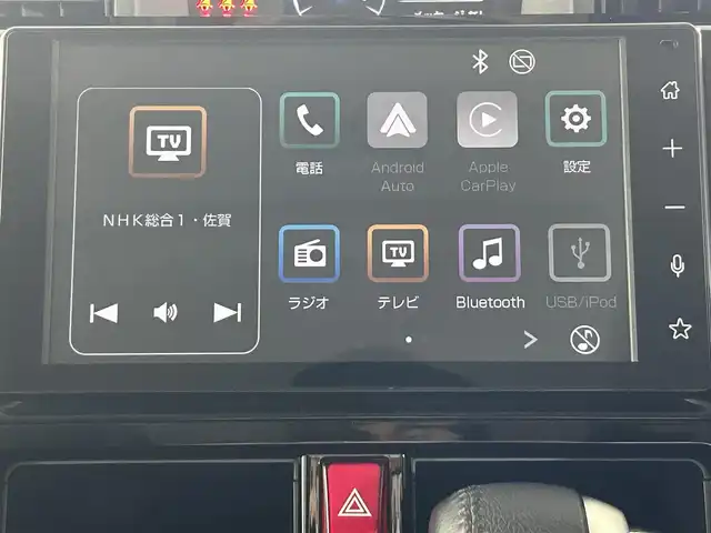 トヨタ ルーミー カスタムG－T 佐賀県 2022(令4)年 1.7万km ブラックマイカメタリック/ファイアークォーツレッドメタリック ワンオーナー/IIトーンカラー/コンフォートパッケージ/9インチディスプレイオーディオ/BT/USB/AM/FM/apple car play/android auto/全方位カメラ/バックカメラ/両側パワースライドドア/スマートアシストIII/コーナーセンサー/レーダークルーズコントロール/ステアリングリモコン/ETC2.0