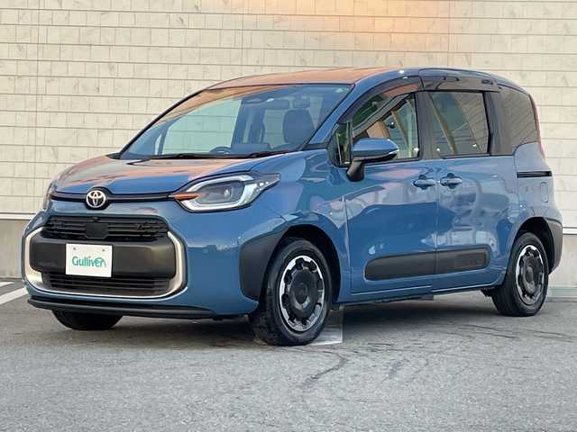 トヨタ シエンタ ハイブリッド Z 山形県 2022(令4)年 9.6万km グレイッシュブルー 4WD/Toyota Safety Sense/・プリクラッシュセーフティ/・レーントレーシングアシスト/・レーダークルーズコントロール/・ロードサインアシスト/・発進遅れ告知機能/・プロアクティブドライビングアシスト/・オートマチックハイビーム/ブラインドスポットモニター/純正10.5インチディスプレイオーディオ/BT.USB.MiraCast/全周囲カメラ/フルセグ/両側パワースライドドア/シートヒーター/ステアリングヒーター/ETC2.0/前後ドライブレコーダー/LEDヘッドライト/AC100V(1500W)/タイプC急速充電ポート/プッシュスタート/スマートキーｘ２