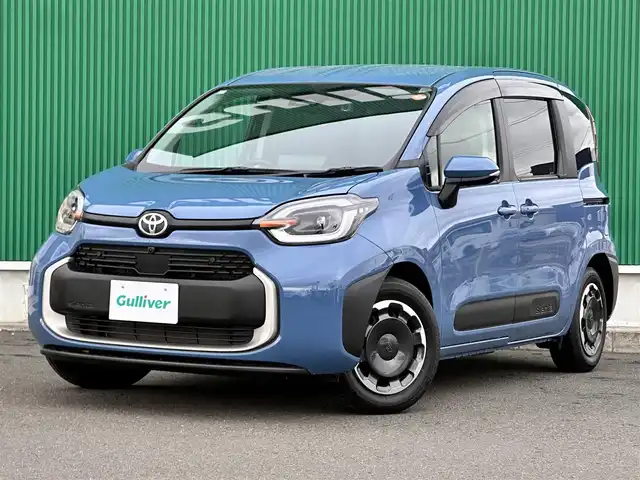 トヨタ シエンタ ハイブリッド Z 宮城県 2024(令6)年 0.7万km グレイッシュブルー コンフォートパッケージ/・IRカット機能付ガラス/・ステアリングヒーター/・シートヒーター（運転席/助手席）/DVD/CD/＝＝＝/セーフティセンス/・プリクラッシュセーフティ/・レーントレーシングアシスト/・レーンディパーチャーアラート/・レーダークルーズコントロール/・アダプティブハイビーム獅子打てむ/・ロードサインアシスト/・ドライバー異常時対応システム/・プロアクティブドライビングアシスト/・発進遅れ告知機能/パーキングサポートブレーキ（前後方静止物/後方接近車両）/BSM/ディスプレイオーディオプラス/・コネクティッドナビ対応10.5インチディスプレイ/・車載ナビ/・Bluetooth/・フルセグTV/・AppleCarPlay/AndroidAuto/ビルトインETC/ドライブレコーダー/ハンズフリーパワースライドドア（両側）/革巻きステアリング/ステアリングスイッチ/LEDヘッドランプ/オートライト/電動格納ミラー/フロアマット/ドアバイザー/W/サイド/カーテンエアバッグ