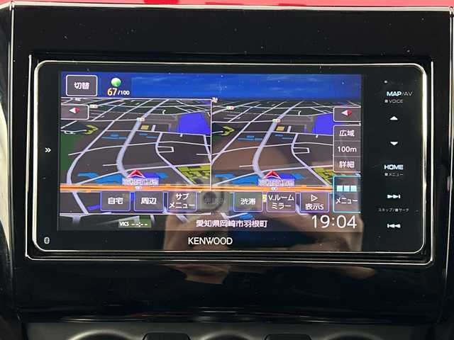 スズキ スイフト スポーツ 愛知県 2019(令1)年 4.5万km スーパーブラックパール 社外ナビ/・Bluetooth/・CD/DVD/・USB/HDMI/・フルセグテレビ/モンスタースポーツマフラー/モンスタースポーツサスペンション/モンスタースポーツフロアマット/クルーズコントロール　/シートヒーター/ビルトインＥＴＣ/前後ドライブレコーダー/エンジンプッシュスタートボタン/LEDヘッドライト