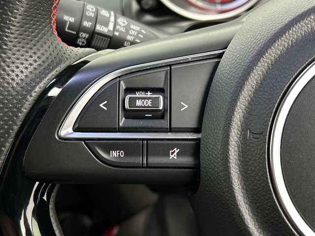 スズキ スイフト スポーツ 愛知県 2019(令1)年 4.5万km スーパーブラックパール 社外ナビ/・Bluetooth/・CD/DVD/・USB/HDMI/・フルセグテレビ/モンスタースポーツマフラー/モンスタースポーツサスペンション/モンスタースポーツフロアマット/クルーズコントロール　/シートヒーター/ビルトインＥＴＣ/前後ドライブレコーダー/エンジンプッシュスタートボタン/LEDヘッドライト