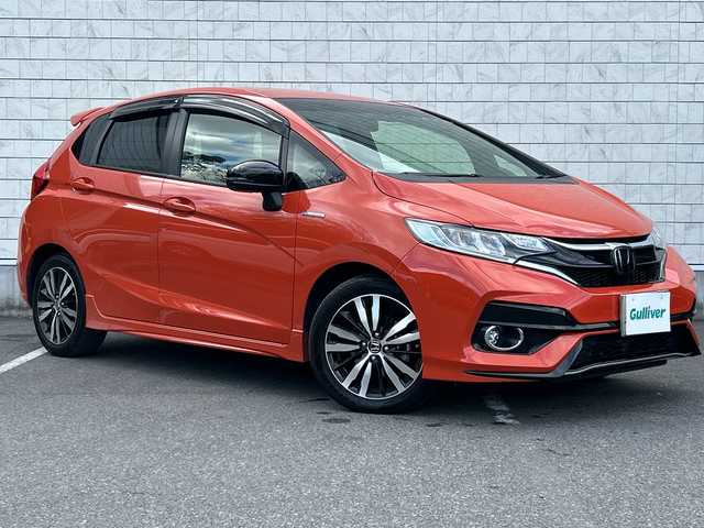 ホンダ フィット ハイブリット S ホンダセンシング 大阪府 2018(平30)年 4.8万km サンセットオレンジⅡ 純正ナビ/フルセグ/バックカメラ/ホンダセンシング/ドライブレコーダー/ビルトインETC/ステアリングスイッチ/パドルシフト/オートライト/スマートキー×2