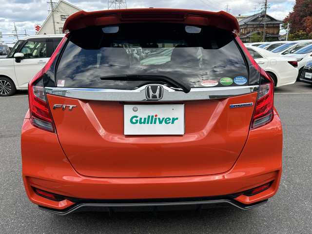 ホンダ フィット ハイブリット S ホンダセンシング 大阪府 2018(平30)年 4.8万km サンセットオレンジⅡ 純正ナビ/フルセグ/バックカメラ/ホンダセンシング/ドライブレコーダー/ビルトインETC/ステアリングスイッチ/パドルシフト/オートライト/スマートキー×2