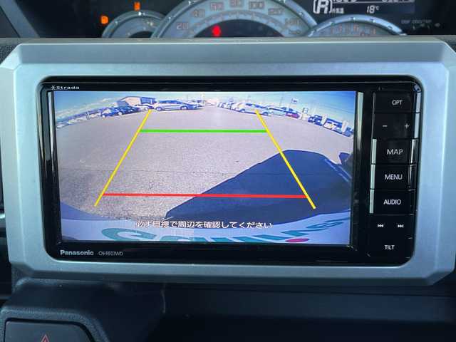 ダイハツ ウェイク 富山県 2017(平29)年 6.6万km ミストブルーマイカメタリック 社外ＳＤナビゲーション　/型番：CN-RE03WD/【CD/DVD/SD/BT/フルセグＴＶ】　/バックカメラ/両側パワースライドドア/ＥＴＣ/社外ドライブレコーダー　/ＬＥＤヘッドライト/ステアリングリモコン/リアサンシェイド/スマートキー　/純正フロアゴムマット