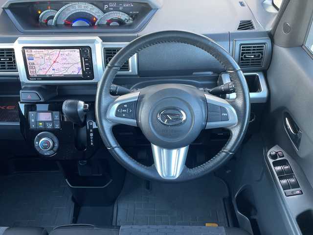 ダイハツ ウェイク 富山県 2017(平29)年 6.6万km ミストブルーマイカメタリック 社外ＳＤナビゲーション　/型番：CN-RE03WD/【CD/DVD/SD/BT/フルセグＴＶ】　/バックカメラ/両側パワースライドドア/ＥＴＣ/社外ドライブレコーダー　/ＬＥＤヘッドライト/ステアリングリモコン/リアサンシェイド/スマートキー　/純正フロアゴムマット