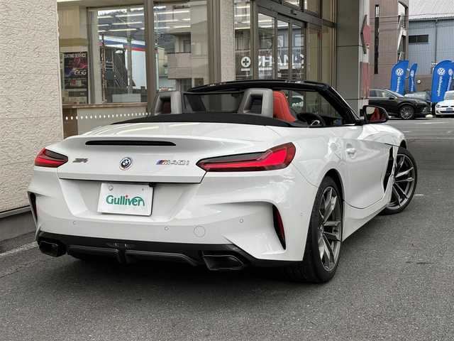 ＢＭＷ ＢＭＷ Ｚ４ M40i 大阪府 2023(令5)年 0.7万km アルピンホワイトⅢ 純正メーカーHDDナビ(10.25インチ)/アクティブクルーズコントロール/レザーシート(アルカンターラコンビシート)/ドライビングアシスト/パーキングアシスト/ヘッドアップディスプレイ/デジタルインナーミラー/バックモニター/シートヒーター/コーナーセンサー/ドライブレコーダー/LEDヘッドライト/置くだけ充電/純正ETC/スマートキーX2