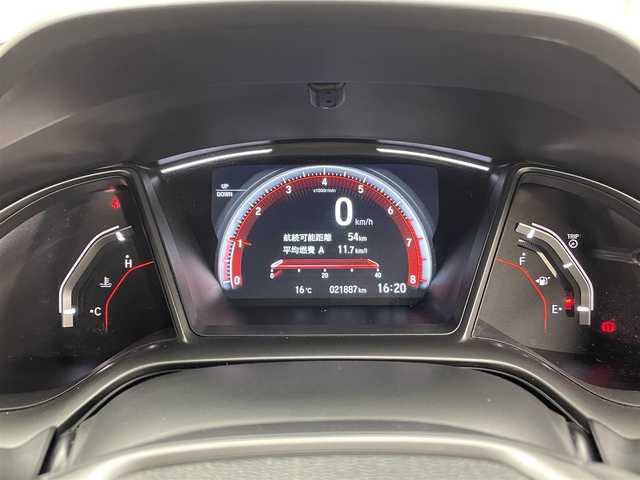 ホンダ シビック ハッチバック 茨城県 2018(平30)年 2.2万km クリスタルブラックパール 純正インターナビ/フルセグＴＶ/バックカメラ/ＥＴＣ/シートヒーター/６速ＭＴ/ホンダセンシング/・衝突軽減ブレーキ（ＣＭＢＳ）/・路外逸脱抑制機能/・渋滞追従機能/・車線維持支援システム/・オートハイビーム/・標識認識機能
