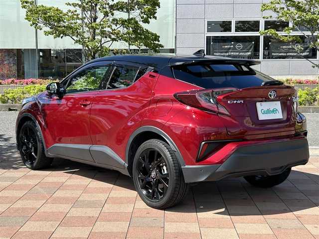 トヨタ Ｃ－ＨＲ G モード ネロ 福島県 2019(令1)年 5.7万km ブラック/センシュアルレッドマイカ 2トーン 純正ナビゲーション/型番：NSZT-W68T/【CD/DVD/SD/BT/TV】/バックカメラ/ビルトインETC/純正エンジンスターター/前席シートヒーター/ステアリングリモコン/アダプティブクルーズコントロール/レーンキープアシスト/アイドリングストップ/LEDオートライト/LEDフォグランプ/社外アルミ＋スタッドレスセット車載/215/60R17/純正フロアマット/ドアバイザー