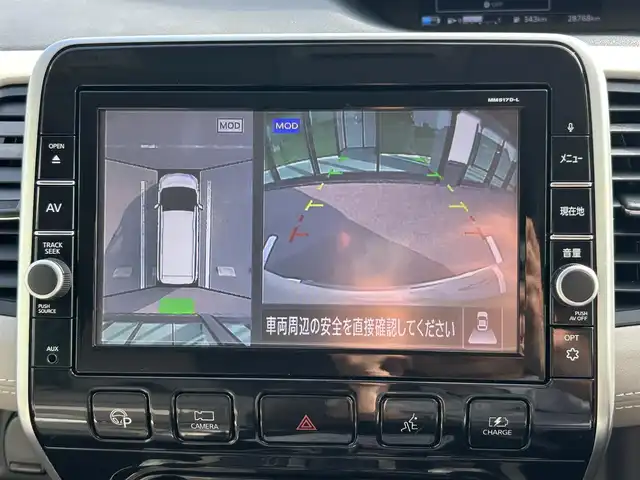 日産 セレナ e－パワー ハイウェイスター V 和歌山県 2018(平30)年 2.9万km ブリリアントホワイトパール 純正ナビ/（BT/CD/DVD/AM/FM）/全方位カメラ/プロパイロット/衝突被害軽減ブレーキ/レーンキープアシスト/前後コーナーセンサー/横滑り防止/フリップダウンモニター/両側パワースライド/ハンズフリーオートスライド（助手席側）/前後ドライブレコーダー/ビルトインETC/前席シートヒーター/ステアリングヒーター/ステアリングリモコン/LEDヘッドライト/フォグランプ/プッシュスタート