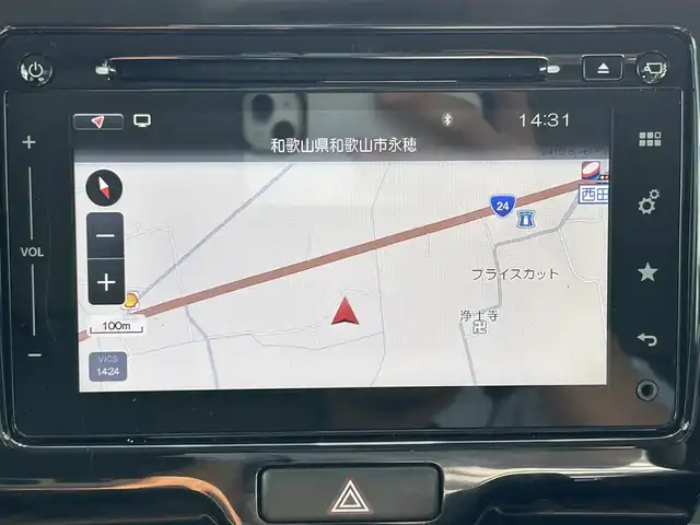 スズキ ハスラー Jスタイル Ⅱ 和歌山県 2015(平27)年 5.9万km クールカーキPM 純正ナビ/（BT/CD/DVD）/フルセグTV/全方位カメラ/衝突軽減ブレーキ/レーンキープアシスト/横滑り防止/オートライト/ビルトインETC/３６０度ドラレコ/前席シートヒーター/ステアリングリモコン/ハーフレザーシート/純正１５インチアルミ/純正フロアマット/HIDヘッドライト/フォグランプ/プッシュスタート