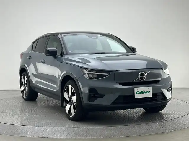 ボルボ Ｃ４０リチャージ アルティメットツインモーター 兵庫県 2022(令4)年 3.5万km グレーⅡ フルタイム4WD/純正DA/Googleマップ/AppleCarPlay/Bluetooth/USB/ワイヤレス充電/360°マルチビューモニター/純正前後ドライブレコーダー/harman/kardonステレオシステム/パノラマルーフ/パワーシート/全席シートヒーター/ステアリングヒーター/ハーフレザーシート/パイロットアシスト/ACC/BSM/LKA/コーナーセンサー/オートハイビーム/ETC/LEDヘッドライト/LEDフォグ/純正20インチAW/純正マット