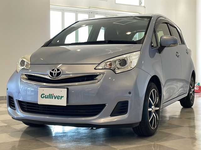 トヨタ ラクティス X 福井県 2015(平27)年 6.5万km ライトブルーメタリック ケンウッド7インチメモリーナビ/ワンセグTV/バックカメラ/ビルトインETC/前後ドライブレコーダー/クルーズコントロール/コーナーセンサー/ワンオーナー/リモートスタート/MTモード付AT/スタッドレスタイヤ車載/スペアキー/純正フロアマット/RIZELEYアルミホイール/ウィンカーミラー