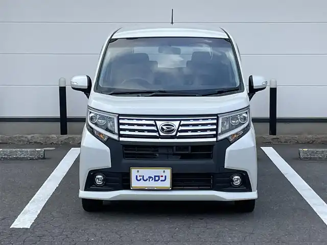 ダイハツ ムーヴ カスタム X SA 青森県 2015(平27)年 10.2万km パールホワイトⅢ (株)IDOMが運営する【じしゃロン青森店】の自社ローン専用車両になりますこちらは現金、またはオートローンご利用時の価格です。自社ローンご希望の方は別途その旨お申付け下さい。/４WD/社外ナビ/（CD/DVD/Bluetooth）/バックカメラ/ETC/横滑り防止システム/スマートアシスト（衝突軽減）/オートLEDヘッドライト/アイドリングストップ/スマートキー/保証書/取扱説明書/スペアキー