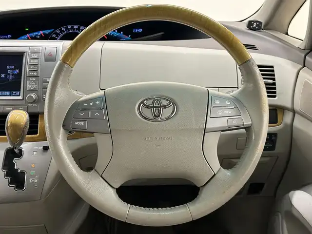 トヨタ エスティマ アエラス Gエディション NAVI 道央・札幌 2006(平18)年 16.5万km ホワイトパールクリスタルシャイン ・純正ナビ（DVD&CD&MD）/・ドアバイザー/・ウインカーミラー/・オートライト/・積込社外AW付き冬タイヤ