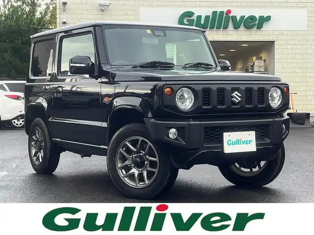 スズキ ジムニー XC 島根県 2022(令4)年 2.2万km ブルーイッシュブラックパール3 オーディオレス　/４WD/スマートキー　/前席シートヒーター/クルーズコントロール　/衝突軽減ブレーキ/レーンアシスト　/オートライト/純正ＬＥＤヘッドライト　/純正１６インチアルミホイール