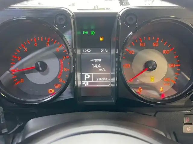 スズキ ジムニー XC 島根県 2022(令4)年 2.2万km ブルーイッシュブラックパール3 オーディオレス　/４WD/スマートキー　/前席シートヒーター/クルーズコントロール　/衝突軽減ブレーキ/レーンアシスト　/オートライト/純正ＬＥＤヘッドライト　/純正１６インチアルミホイール