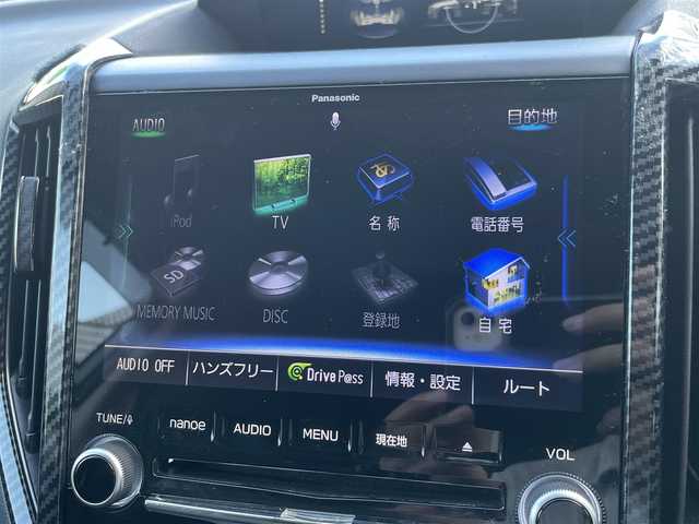 スバル フォレスター ツーリング 岩手県 2018(平30)年 8.4万km ジャスパーグリーンM アイサイトVer3/純正ナビ/プリクラッシュブレーキ/パドルシフト/バックカメラ/クルーズコントロール/シートヒーター/シートメモリ/社外マフラー