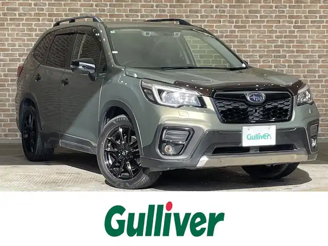 スバル フォレスター ツーリング 岩手県 2018(平30)年 8.4万km ジャスパーグリーンM アイサイトVer3/純正ナビ/プリクラッシュブレーキ/パドルシフト/バックカメラ/クルーズコントロール/シートヒーター/シートメモリ/社外マフラー