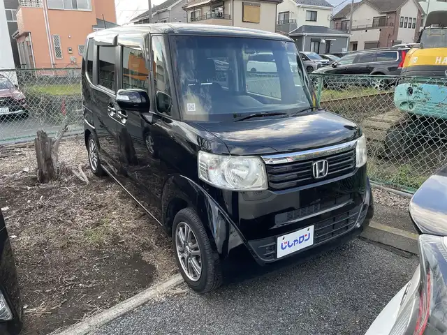 ホンダ Ｎ ＢＯＸ G Lパッケージ 神奈川県 2014(平26)年 11.1万km スマートブラック (株)IDOMが運営する【じしゃロン秦野店】の自社ローン専用車両になります。こちらは現金またはオートローンご利用時の価格です。自社ローンご希望の方は別途その旨お申付け下さい/社外メモリナビ/ＣＤ／ＤＶＤ／フルセグ/ＵＳＢ/スマートキー/ＥＴＣ/左パワースライド/前後ドラレコ/ステアリングリモコン