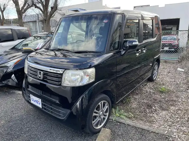 ホンダ Ｎ ＢＯＸ G Lパッケージ 神奈川県 2014(平26)年 11.1万km スマートブラック (株)IDOMが運営する【じしゃロン秦野店】の自社ローン専用車両になります。こちらは現金またはオートローンご利用時の価格です。自社ローンご希望の方は別途その旨お申付け下さい/社外メモリナビ/ＣＤ／ＤＶＤ／フルセグ/ＵＳＢ/スマートキー/ＥＴＣ/左パワースライド/前後ドラレコ/ステアリングリモコン