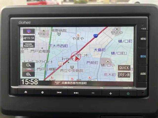 ホンダ Ｎ ＯＮＥ RS 兵庫県 2023(令5)年 1万km プレミアムイエローパールⅡ ワンオーナー/純正SDナビ　CD、BT、AM、FM/純正スポーツペダル/バックカメラ/ETC/ホンダセンシング（安全運転支援システム）/・衝突軽減ブレーキ/・歩行者事故低減ステアリング/・先行車発進お知らせ機能/・標識認識機能/・路外逸脱抑制機能/・アダプティブクルーズコントロール/・車線維持支援システム/・オートハイビーム/・パーキングセンサーシステム/フルLEDヘッドランプ/電子制御パーキングブレーキ/オートブレーキホールド/前方ドライブレコーダー/シートヒーター前席/プッシュスタート/スマートキー×２/無限MUGENマフラー/純正フロアマット