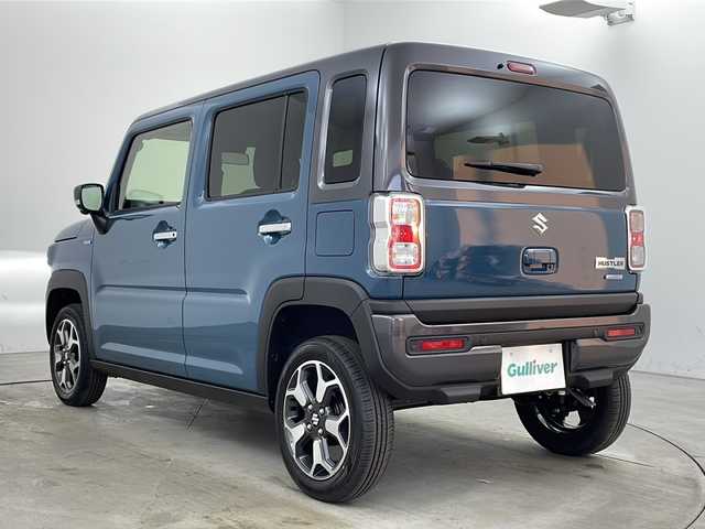 スズキ ハスラー HYBRID X 兵庫県 2025(令7)年 0.1千km デニムブルー ガンメタリック 2トーン ・登録済未使用車/・純正９インチ全方位モニター付きナビゲーション/TV/DVD/CD/スマートフォン連携/Bluetooth/・全方位モニター/・デュアルカメラブレーキサポート/・誤発進抑制機能後退時ブレーキサポート/・後方誤発進抑制機能/・リヤパーキングセンサー/・車線逸脱警報機能/・車線逸脱抑制機能/・ふらつき警報機能/・先行車発進お知らせ機能/・アダプティブクルーズコントロール/・標識認識機能/・ハイビームアシスト/・LEDヘッドライト/・オートライト/・前席シートヒーター/・純正15インチアルミホイール/・プッシュスタート/・スマートキー/・アイドリングストップ