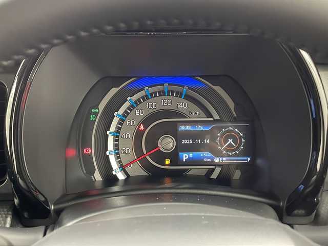 スズキ ハスラー HYBRID X 兵庫県 2025(令7)年 0.1千km デニムブルー ガンメタリック 2トーン ・登録済未使用車/・純正９インチ全方位モニター付きナビゲーション/TV/DVD/CD/スマートフォン連携/Bluetooth/・全方位モニター/・デュアルカメラブレーキサポート/・誤発進抑制機能後退時ブレーキサポート/・後方誤発進抑制機能/・リヤパーキングセンサー/・車線逸脱警報機能/・車線逸脱抑制機能/・ふらつき警報機能/・先行車発進お知らせ機能/・アダプティブクルーズコントロール/・標識認識機能/・ハイビームアシスト/・LEDヘッドライト/・オートライト/・前席シートヒーター/・純正15インチアルミホイール/・プッシュスタート/・スマートキー/・アイドリングストップ