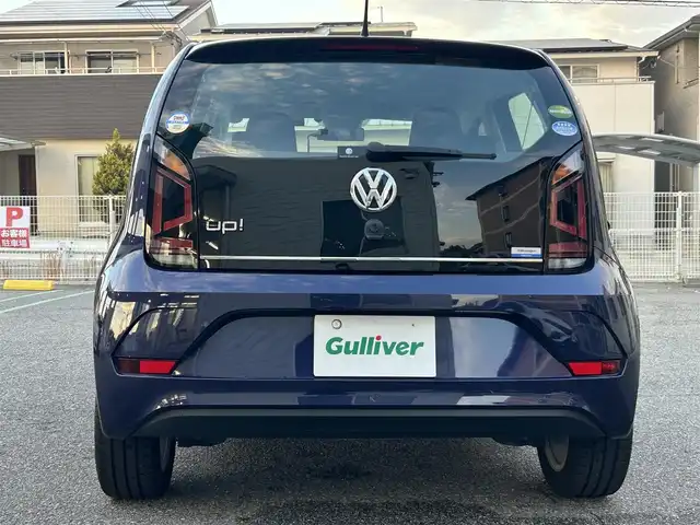 フォルクスワーゲン アップ！ ハイアップ！ 兵庫県 2019(令1)年 7.2万km 紺 ワンオーナー/Composition Phone/(AM/FM/Bluetooth)/クルーズコントロール/シティエマージェンシーブレーキ/オートライトシステム/ETC/前後ドライブレコーダー/D/Nシートヒーター/純正フロアマット/純正アルミホイール/横滑り防止/アイドリングストップ/スペアキー1本/ISOFIX/新車時保証書