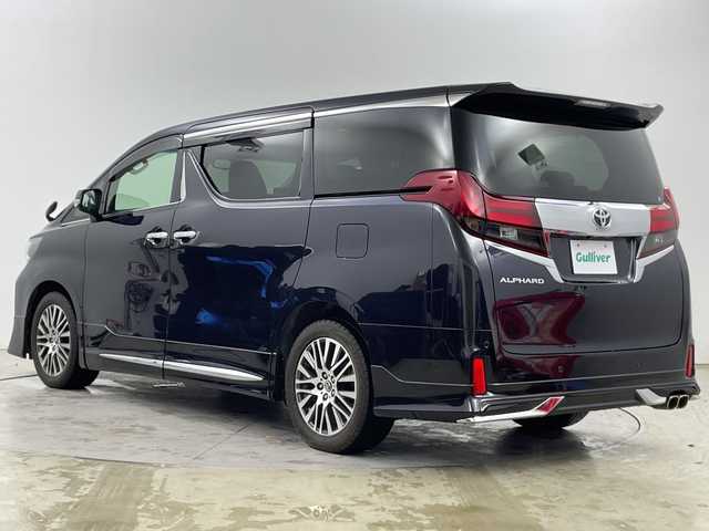 トヨタ アルファード S Cパッケージ 道央・札幌 2016(平28)年 3.9万km スパークリングブラックパールクリスタルシャイン ・4WD/モデリスタエアロ/・ALPINEナビ　/・BT/CD/DVD/SD/フルセグ/・バックカメラ/・フリップダウンモニター/・両側パワースライドドア/・レーダークルーズコントロール/・パワーバックドア/・社外前方ドライブレコーダー/・電動パーキング/・ビルトインETC/・ステアリングスイッチ/ヒーター/・LEDオートライト/フォグランプ/・ハーフレザーシート/・パワーシート/シートポジションメモリー/・MTモード付AT/・スマートキー/プッシュスタート/・電動格納ミラー/ウィンカーミラー