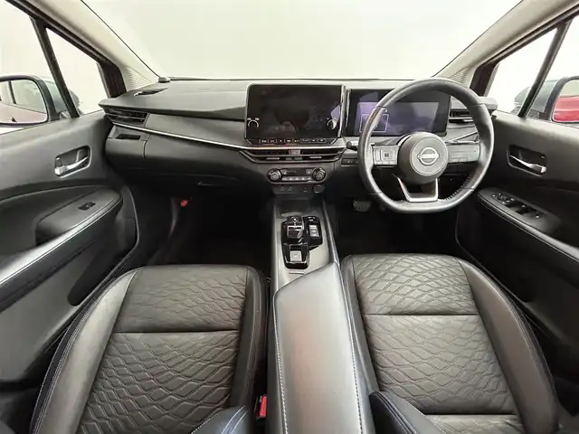 日産 ノート オーテック クロスオーバーFOUR 道央・札幌 2022(令4)年 4.3万km ガーネットレッド ・ワンオーナー/・４WD/・純正９インチメモリーナビ/　AndroidAuto/HDMI/BT/USB/フルセグTV/・アラウンドビューモニター/・ドライブレコーダー前後/・ビルトインETC2.0/・インテリジェントルームミラー/・ワイヤレス充電/・プロパイロット/・衝突被害軽減ブレーキ/・レーンキープアシスト/・クリアランスソナー/・後側方車両検知警報/・衝突防止支援/・標識検知支援/・オートブレーキホールド/・アイドリングストップ/・横滑り防止装置/・ABS/・オートマチックハイビーム/・オートライト/・LEDヘッドライト/・レザーシート/・D+N席シートヒーター/・ステアリングヒーター/・純正フロアマット/・プッシュスタート/・スマートキー/・取/保