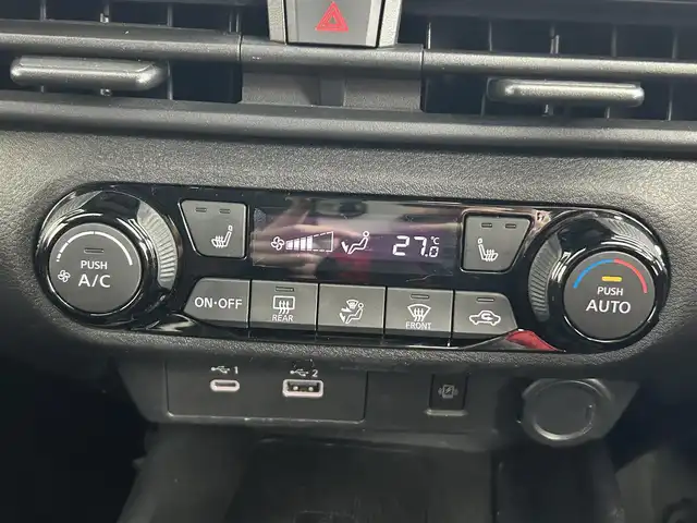 日産 ノート オーテック クロスオーバーFOUR 道央・札幌 2022(令4)年 4.3万km ガーネットレッド ・ワンオーナー/・４WD/・純正９インチメモリーナビ/　AndroidAuto/HDMI/BT/USB/フルセグTV/・アラウンドビューモニター/・ドライブレコーダー前後/・ビルトインETC2.0/・インテリジェントルームミラー/・ワイヤレス充電/・プロパイロット/・衝突被害軽減ブレーキ/・レーンキープアシスト/・クリアランスソナー/・後側方車両検知警報/・衝突防止支援/・標識検知支援/・オートブレーキホールド/・アイドリングストップ/・横滑り防止装置/・ABS/・オートマチックハイビーム/・オートライト/・LEDヘッドライト/・レザーシート/・D+N席シートヒーター/・ステアリングヒーター/・純正フロアマット/・プッシュスタート/・スマートキー/・取/保