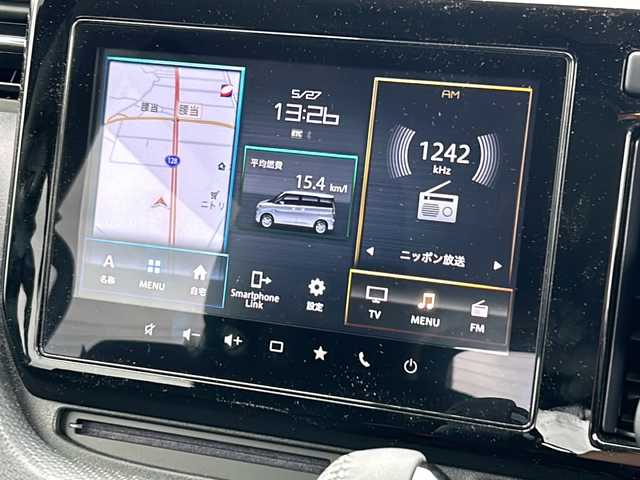 スズキ ソリオ バンディット HV MV 千葉県 2024(令6)年 0.6万km スーパーブラックパール メーカー9型ナビ 全方位カメラ　シートヒーター レーダークルコン　地デジ　両側パワースライドドア ヘッドアップディスプレイ ＥＴＣ　Ｂｔ ＣＤ　ＵＳＢ マット　純正15ＡＷ　オートライト　ＬＥＤライト