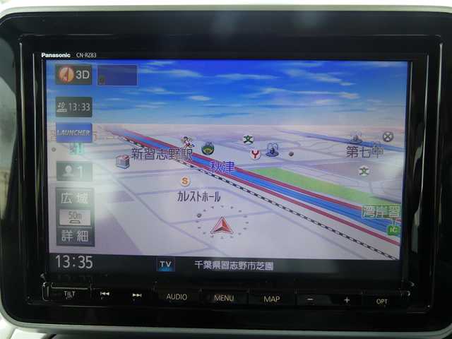 スズキ スペーシア HYBRID X 千葉県 2018(平30)年 5万km オフブルーM デュアルセンサーブレーキサポート/後退時ブレーキサポート/両側パワースライドドア/社外メモリーナビ/地デジTV/【DVD/CD再生機能　Bluetooth接続】/フロント/サイド/バックカメラ/前席シートヒーター/リアコーナーセンサー/携帯リモコン