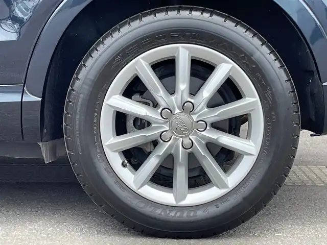 アウディ Ｑ３ 2．0 TFSI クワトロ 170PS 青森県 2014(平26)年 2.9万km 紺 /4WD/ターボ/純正HDDナビ/　(フルセグTV/DVD/Bt)/純正バックカメラ/社外前後ドラレコ/横滑り防止機能/アイドリングストップ/プッシュスタートシステム/前後バンパーソナー/前後フォグランプ/オートライトHID/シルバールーフレール/ヘットライトウオッシャー/ミラーヒーター/革巻きステア/ノブ/電格調整ミラー/ビルトインETC/W/サイドエアバッグ/ABS/スマートキー