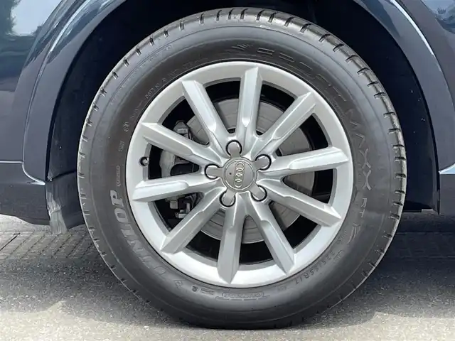 アウディ Ｑ３ 2．0 TFSI クワトロ 170PS 青森県 2014(平26)年 2.9万km 紺 /4WD/ターボ/純正HDDナビ/　(フルセグTV/DVD/Bt)/純正バックカメラ/社外前後ドラレコ/横滑り防止機能/アイドリングストップ/プッシュスタートシステム/前後バンパーソナー/前後フォグランプ/オートライトHID/シルバールーフレール/ヘットライトウオッシャー/ミラーヒーター/革巻きステア/ノブ/電格調整ミラー/ビルトインETC/W/サイドエアバッグ/ABS/スマートキー