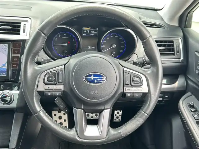 スバル レガシィ Ｂ４ リミテッド 群馬県 2015(平27)年 4.1万km クリスタルホワイトP 純正8インチナビ/　(AM/FM/BT/TV/DVD/CD/USB)/バックカメラ/アイサイト/レーンキープアシスト/レーダークルーズコントロール/ダウンヒルアシストコントロール/横滑り防止機能/アイドリングストップ/ETC/AUTOライト/全席シートヒーター/前席パワーシート/ステアリングリモコン/LEDヘッドライト/LEDフォグライト/純正フロアマット/純正ドアバイザー/保証書/スペアキー1つ