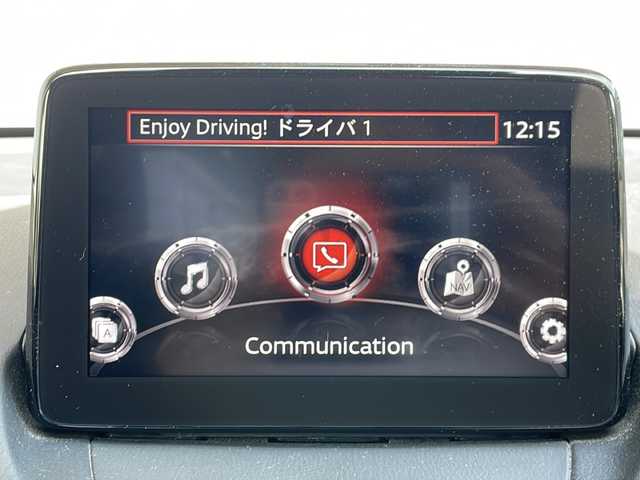 マツダ デミオ 15Sツーリング 長野県 2019(平31)年 2.2万km チタニウムフラッシュマイカ 純正メーカーナビフルセグTV/CD/DVD//３６０度カメラ/シートヒーター /スマートキー/純正15インチアルミ/レーンキープアシスト/プッシュスタートエンジン