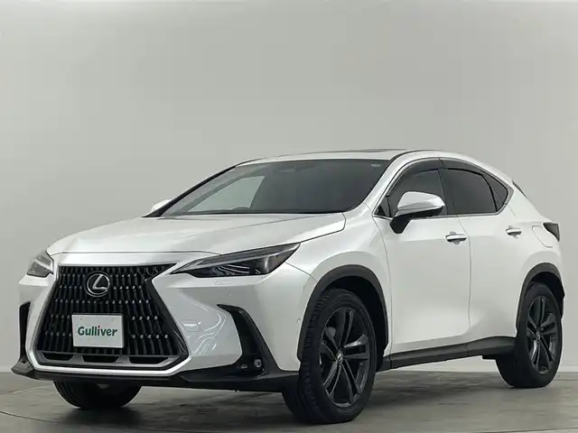 レクサス ＮＸ 350h バージョンL 埼玉県 2023(令5)年 1.5万km ソニッククォーツ サンルーフ　マークレビンソン　アラウンドビューモニター　ＢＳＭ　ヘッドアップディスプレイ　デジタルインナーミラー　純正ナビ　電動リアゲート　温シート　冷シート　１００Ｖ電源 電動格納シート ETC