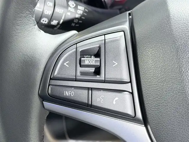 スズキ ハスラー HYBRID X 大阪府 2025(令7)年 0.1千km オフブルーメタリック/ソフトベージュメタリック 登録済未使用車　純正大型ナビ　全方位カメラ　バックカメラ　フルセグテレビ　CD/DVD再生　Bluetooth接続　シートヒーター　レーダークルーズコントロール　衝突被害軽減システム　クリアランスソナー　レーンキープアシスト　ＬＥＤヘッドライト　スマートキー　純正アルミホイール　プッシュスタート　スズキセーフティサポート