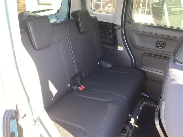 スズキ スペーシア ギア HYBRID XZ 奈良県 2022(令4)年 4.5万km オフブルーメタリック/ガンメタリック2トーンルーフ 純正８インチメモリーナビ(フルセグ・DVD・BT)/クルーズコントロール/プッシュスタート/ビルトインETC/スマートキー２個/シートヒーター/両側パワースライドドア/純正１４インチアルミ