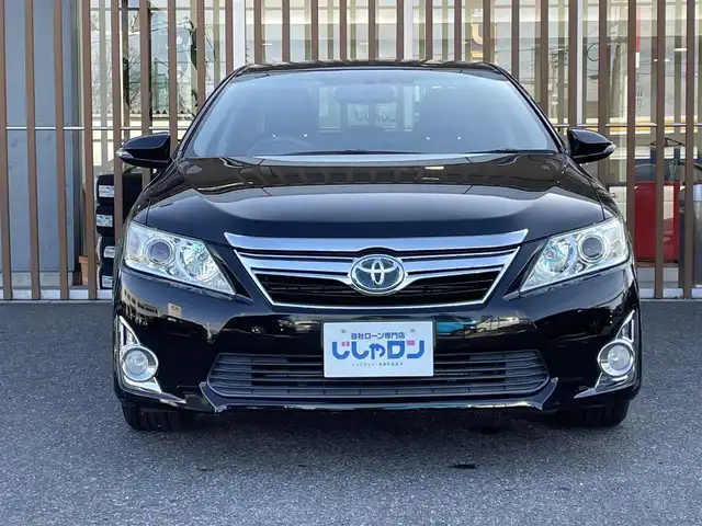 トヨタ カムリ ハイブリット レザーパッケージ 鳥取県 2013(平25)年 9.2万km アティチュードブラックマイカ (株)IDOMが運営する【じしゃロン鳥取店】の自社ローン対象車両になります。こちらは現金ご利用時の価格です。自社ローンご希望の方は別途その旨お申付け下さい。/純正ナビ（NHZD-W62G）/・フルセグTV/・AM/FM/・CD/DVD/・Bluetooth接続/スマートキー/プッシュスタート/クルーズコントロール/前席パワーシート/前席シートヒーター/バックカメラ/ETC
