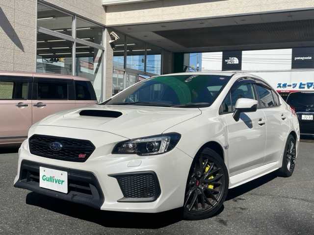 スバル ＷＲＸ ＳＴＩ STI 埼玉県 2018(平30)年 4.9万km クリスタルホワイトP AIS検査済み/後期型/6MT/ターボ/ディスプレイオーディオ/ハーフレザーシート/純正１８インチアルミホイール/LEDヘッドライト/ETC/SI-DRIVE/バックカメラ/USBポート/オートライト/電動格納ミラー/プッシュスタート/スマートキー/ライトレベライザー/純正フロアマット/純正ドアバイザー/電動格納ミラー/保証書/取扱説明書