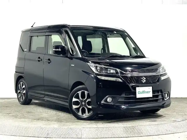 スズキ ソリオ バンディット HV MV Dカメラ ブレーキS 大阪府 2018(平30)年 3.2万km スーパーブラックパール 両側パワースライドドア 純正ナビTV 360カメラ クルーズコントロール 衝突軽減B レーンアシスト シートヒーター スマートキー LEDライト