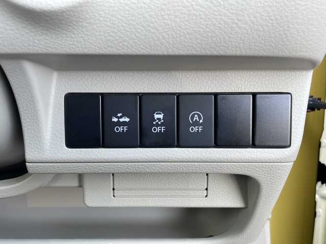 スズキ ラパン S セレクション 山口県 2018(平30)年 6.9万km サニーイエローM 社外ナビ【AVN-R8】/フルセグテレビ/Bluetooth/バックカメラ/シートヒーター【運転席・助手席】/ETC/純正フロアマット/純正LEDヘッドライト/ベンチシート/スマートキー/プッシュスタート/エアバッグ（運転席・助手席）/衝突被害軽減システム