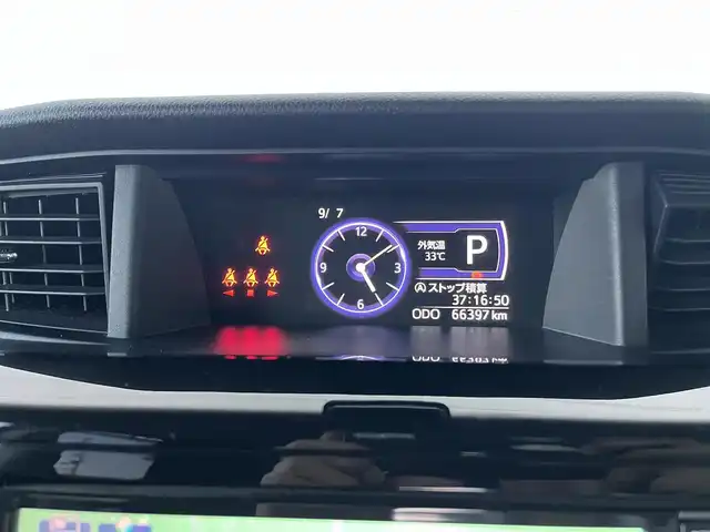 ダイハツ トール カスタムG ターボ SAⅡ 高知県 2017(平29)年 6.7万km レーザーブルークリスタルシャイン 純正ナビ/　Bluetooth/フルセグ/　CD/DVD/AM/FM/バックカメラ/両側パワースライドドア/ETC/アイドリングストップ/プッシュスタート/スマートキー/LEDヘッドライト/コーナーセンサー/純正15インチアルミホイール/純正フロアマット/オートライト/衝突被害軽減システム/盗難防止装置