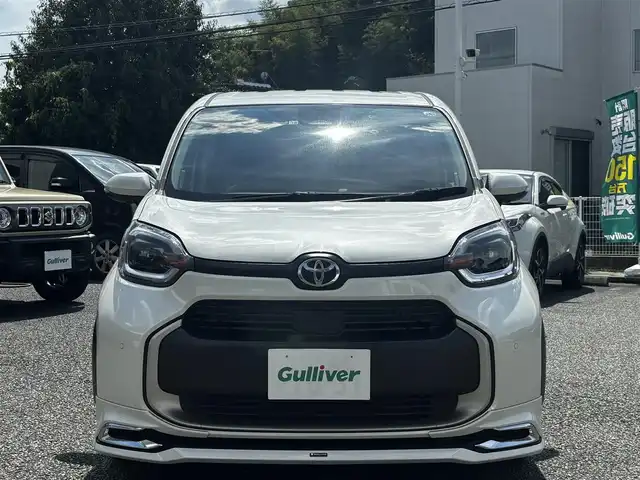 トヨタ シエンタ ハイブリッド Z 熊本県 2022(令4)年 7.4万km ホワイトパールクリスタルシャイン モデリスタエアロ/モデリスタ15インチAW/純正ナビ/【フルセグTV/Bluetooth/Applecarplay】/アラウンドビューモニター/両側パワースライドドア/レーダークルーズコントロール/プリクラッシュセーフティ/レーンキープアシスト/ロードサインアシスト/パーキングサポートブレーキ/ブラインドスポットモニター/オートLEDライト
